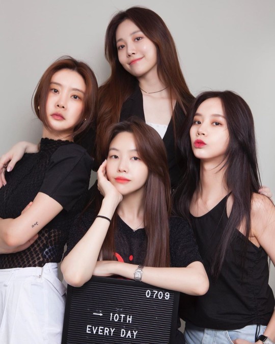 Instagram Girls Day Celebrates 10th Anniversary Love You Fans Mhn Culture